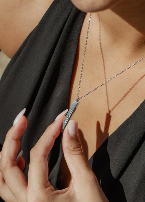 FEARLESS | Necklace in silver
