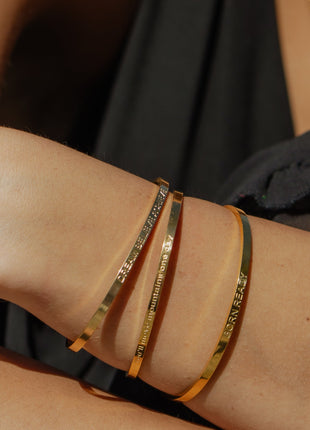 BORN READY | Bracelet in gold