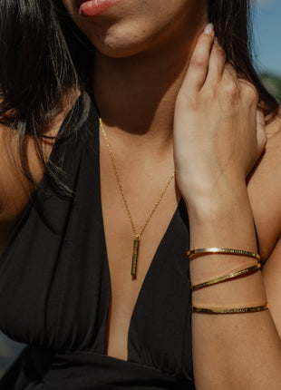 BORN READY | Bracelet in gold