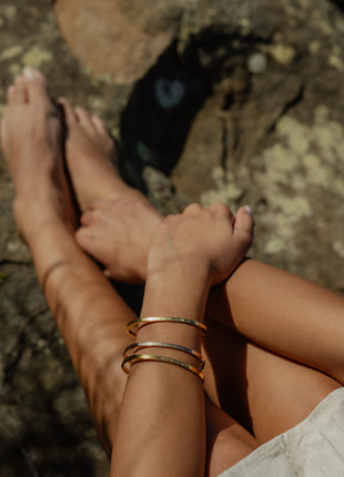 BORN READY | Bracelet in gold