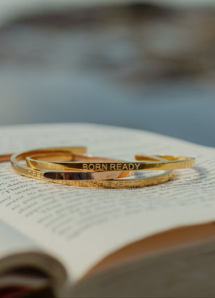 BORN READY | Bracelet in gold