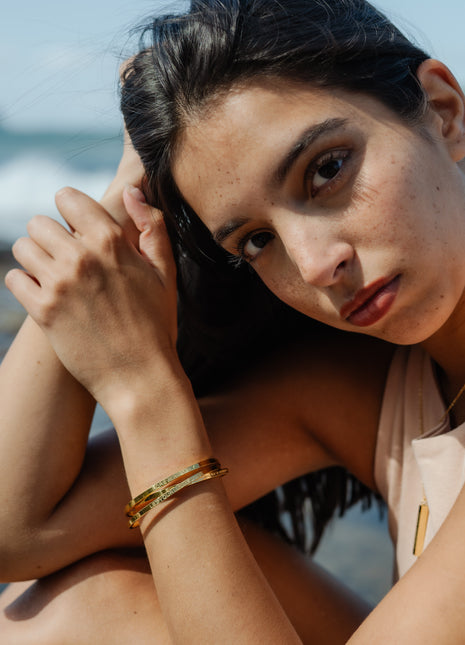 LET YOUR LIGHT SHINE | Bracelet in gold