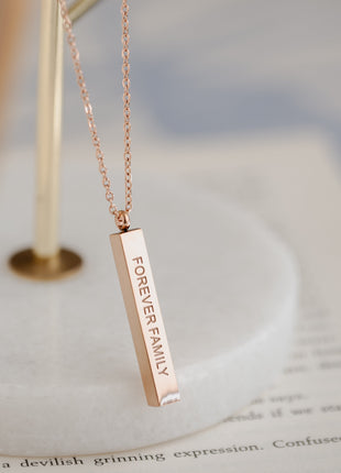 FOREVER FAMILY | Necklace in rose gold