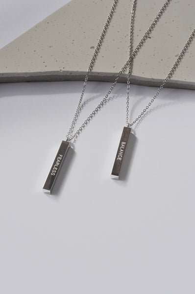 FEARLESS | Necklace in silver