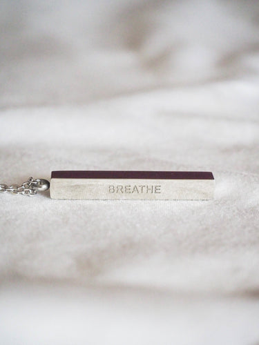 BREATHE | Necklace in silver