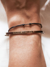 Load image into Gallery viewer, COURAGE AND GRACE | Bracelet in silver