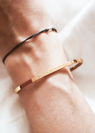 BORN READY | Bracelet in gold