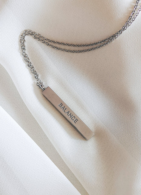 BALANCE | Necklace in silver