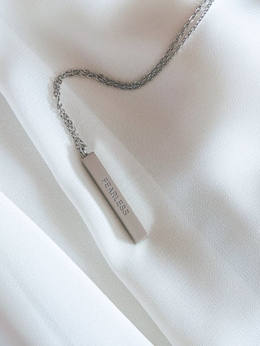 FEARLESS | Necklace in silver