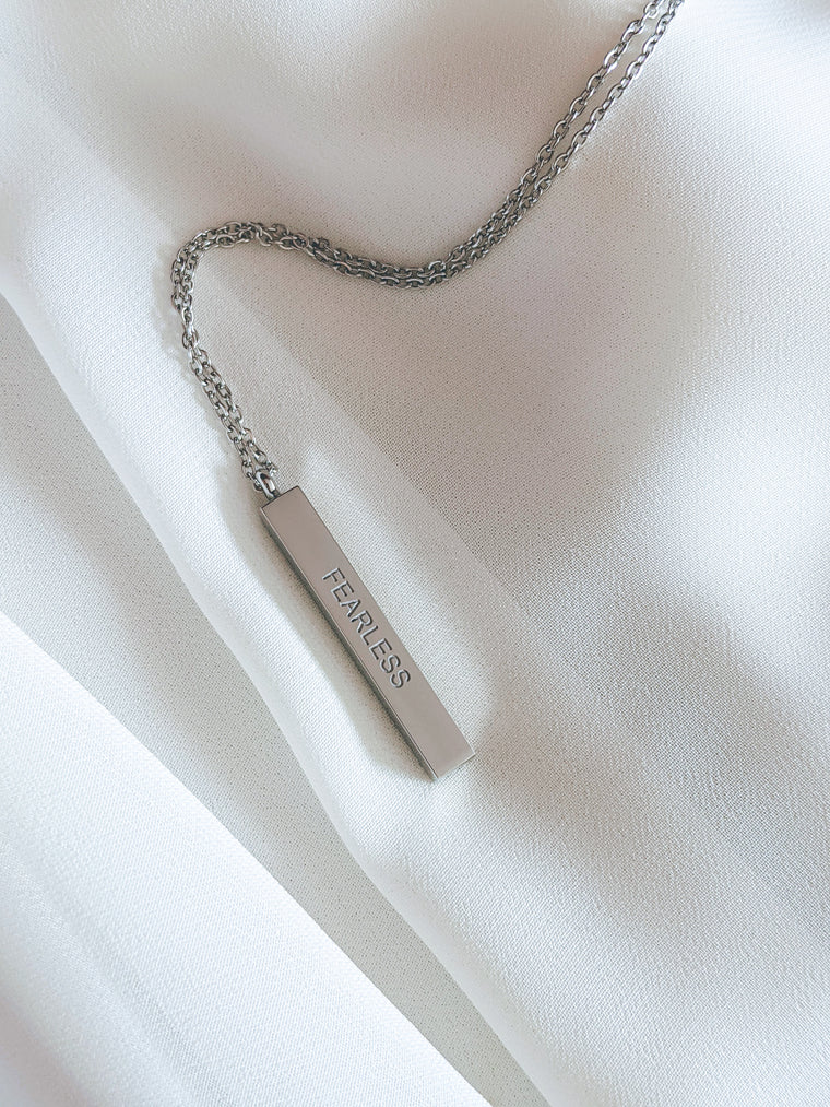 FEARLESS | Necklace in silver