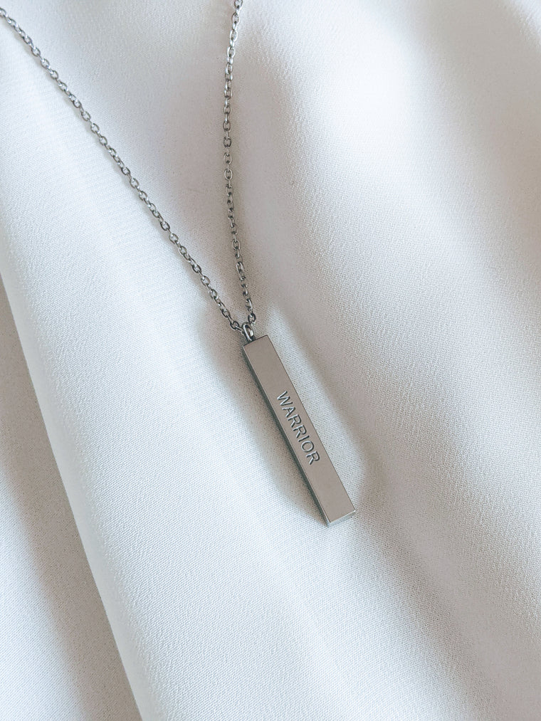 WARRIOR | Necklace in silver