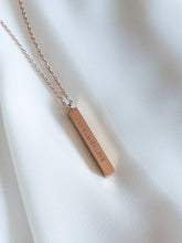 Load image into Gallery viewer, LIVE LAUGH LOVE | Necklace in rose gold