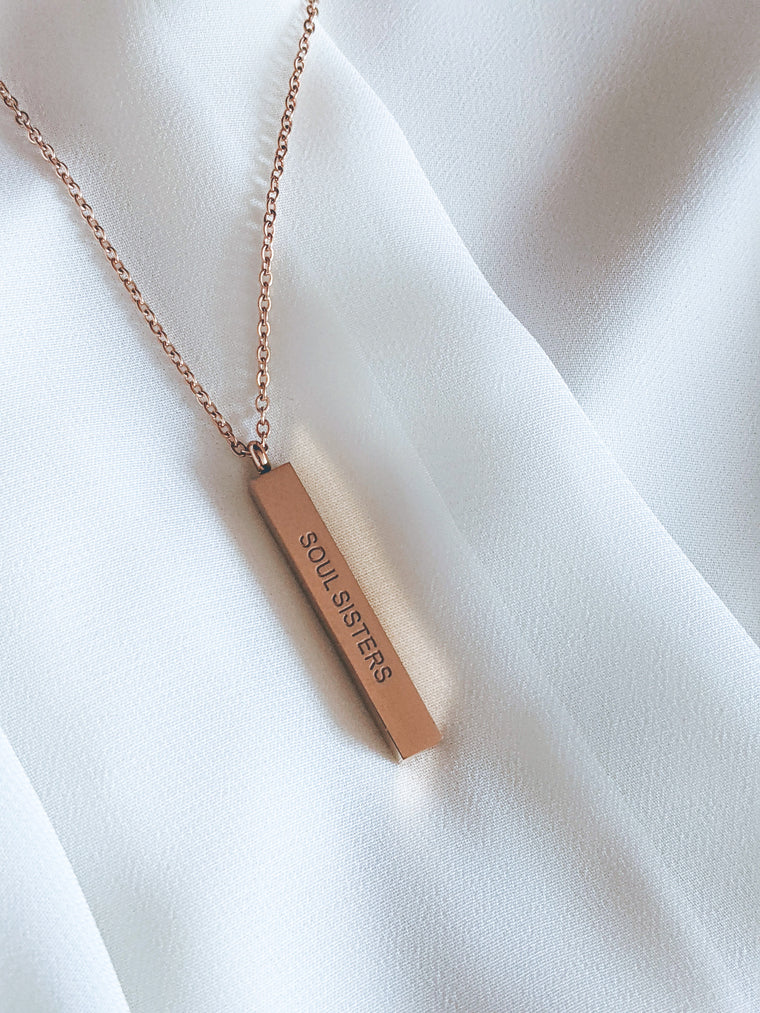 SOUL SISTERS | Necklace in rose gold