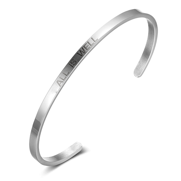 ALL IS WELL | Bracelet in silver