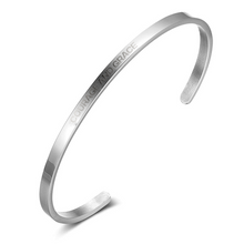 Load image into Gallery viewer, COURAGE AND GRACE | Bracelet in silver