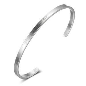 COURAGE AND GRACE | Bracelet in silver